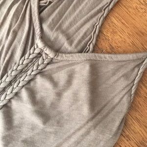 LAmade tank with braid strap detail